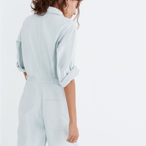 Madewell x As Ever_ Coveralls Dawn Mist_Medium - Picture 3 of 11